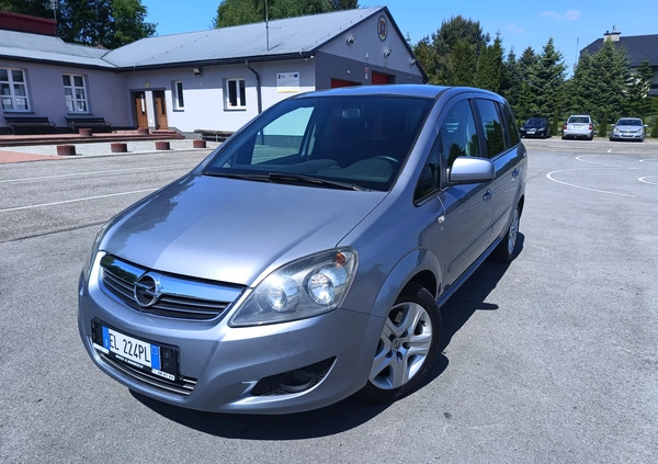 Opel Zafira cena 19899 przebieg: 158000, rok produkcji 2010 z Kcynia małe 436